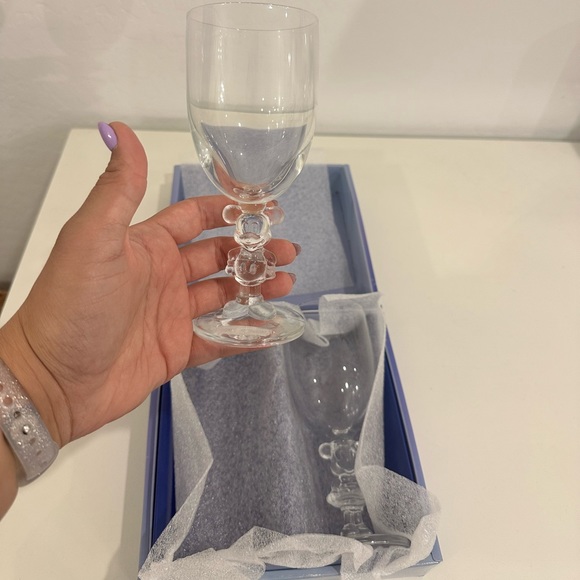 Rare Vintage Tokyo Disney Mickey and Minnie Wine Glasses from Opening Day - Picture 7 of 7